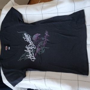 Womens Harley t-shirt size L.